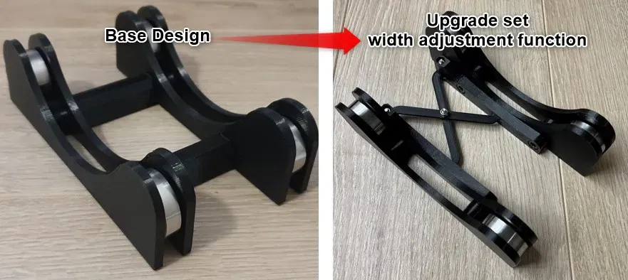 Giá đỡ cuộn filament điều chỉnh từ 45-80mm cho máy in 3D - Image 1