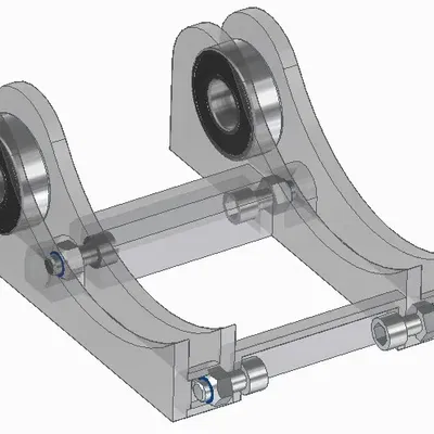 Giá đỡ cuộn filament điều chỉnh từ 45-80mm cho máy in 3D