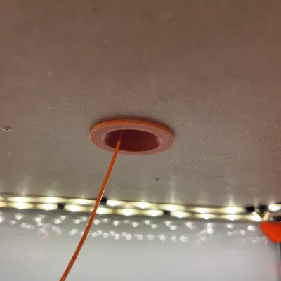 Giá đỡ cuộn filament cho bàn Ikea Lack