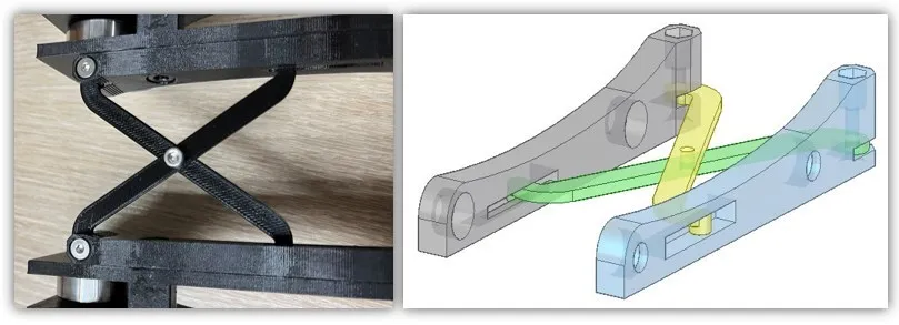 Giá đỡ cuộn filament điều chỉnh từ 45-80mm cho máy in 3D - Image 5