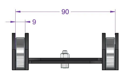 Giá đỡ cuộn filament điều chỉnh được MK - Image 11