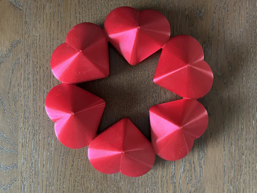 Bình chứa trái tim có nắp - họa tiết ngôi sao - Image 5