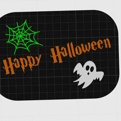 Hộp đèn ma đáng yêu cho Halloween