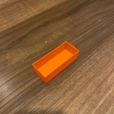 Hộp thẻ đơn giản để lưu trữ bài chơi