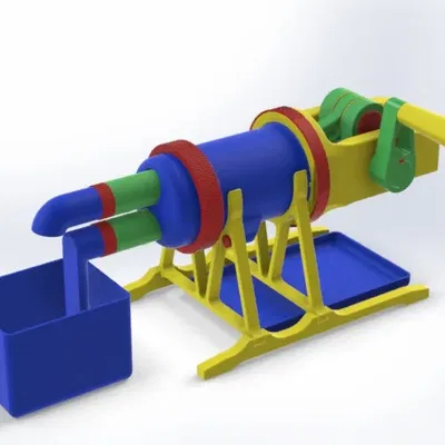 Bơm pittong hoạt động mô phỏng cơ chế bơm hiệu quả