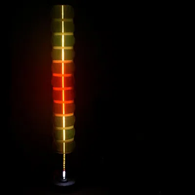 Đèn sàn WLED phản ứng âm thanh in 3D