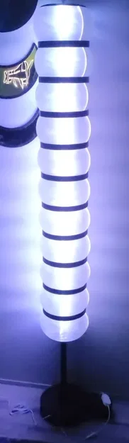 Đèn sàn WLED phản ứng âm thanh in 3D - Image 5