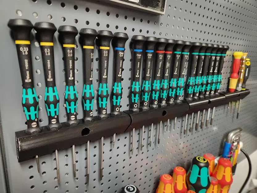 Giá đỡ tuốc nơ vít chính xác cho bảng ghim Biltema - Image 1