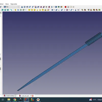 Kim châm cứu có biểu tượng Yin Yang, thiết kế lắp ghép