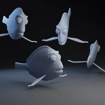 Mô hình nhân vật Dory từ bộ phim Đi Tìm Nemo