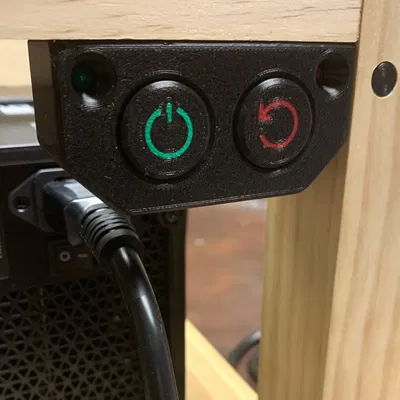 Vỏ công tắc nguồn cho máy tính dùng trong khai thác tiền mã hóa