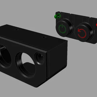 Vỏ công tắc nguồn cho máy tính dùng trong khai thác tiền mã hóa