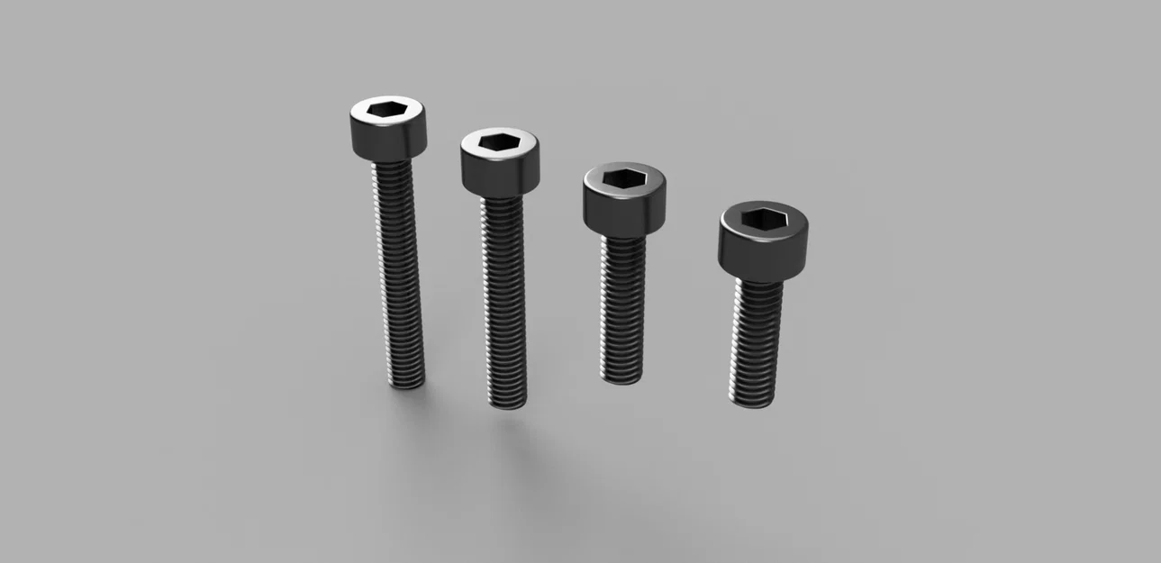 Đinh vít M3 chi tiết cao cho máy in 3D - Image 2