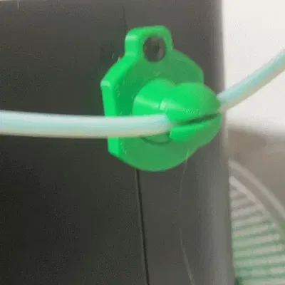 BambuLab P1S - Hệ thống dẫn filament xoay và kết nối