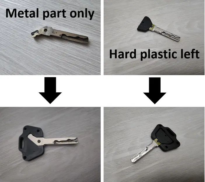 Vỏ chìa khóa Mitsubishi Space Star cho chìa khóa cũ - Image 3