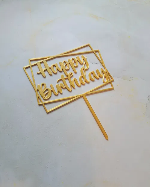 Cây nến sinh nhật trang trí bánh sinh nhật thanh lịch - Image 1