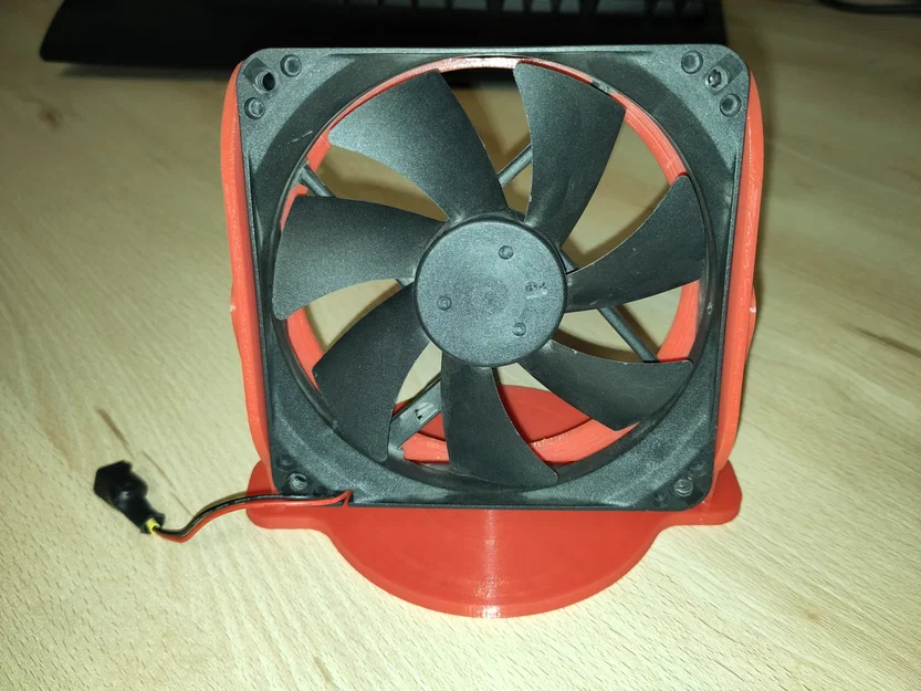 Quạt làm mát để bàn di động cho quạt PC 120mm - Image 2