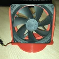 Quạt làm mát để bàn di động cho quạt PC 120mm - Thumbnail 2