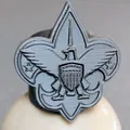 Biểu tượng woggle của Boy Scouts of America với logo 3D nhiều lớp - Thumbnail 1