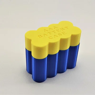 Hộp đựng pin AAA cho 8 viên pin với nam châm gắn kết