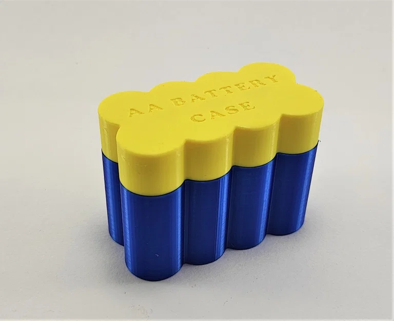 Vỏ pin AA cho 8 cell với nam châm gắn kết - Image 1
