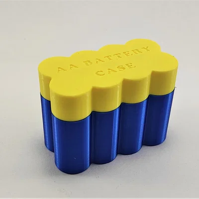Vỏ pin AA cho 8 cell với nam châm gắn kết