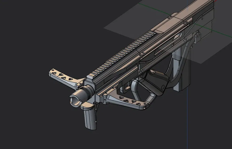 Cánh cung giả cho súng blaster với thiết kế giống nỏ - Image 1