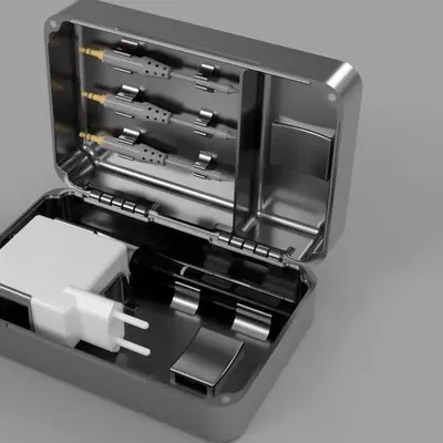 Vỏ đựng mỏ hàn TS80P với nguồn điện bên trong