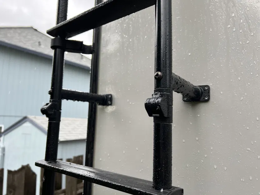 Bản lề thang gập RV cho việc lưu trữ tốt hơn trên xe cắm trại - Image 2