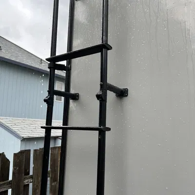 Bản lề thang gập RV cho việc lưu trữ tốt hơn trên xe cắm trại