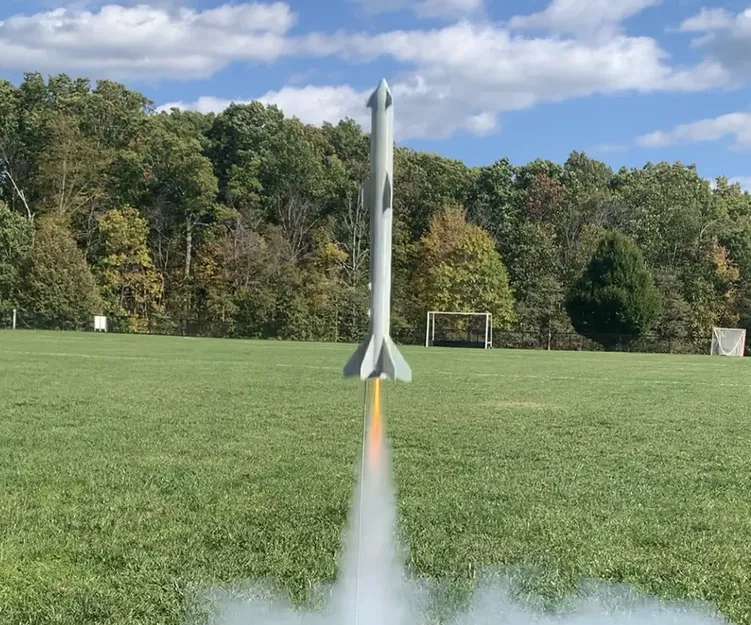 Tên lửa mô hình phong cách Starship v2 - Image 1