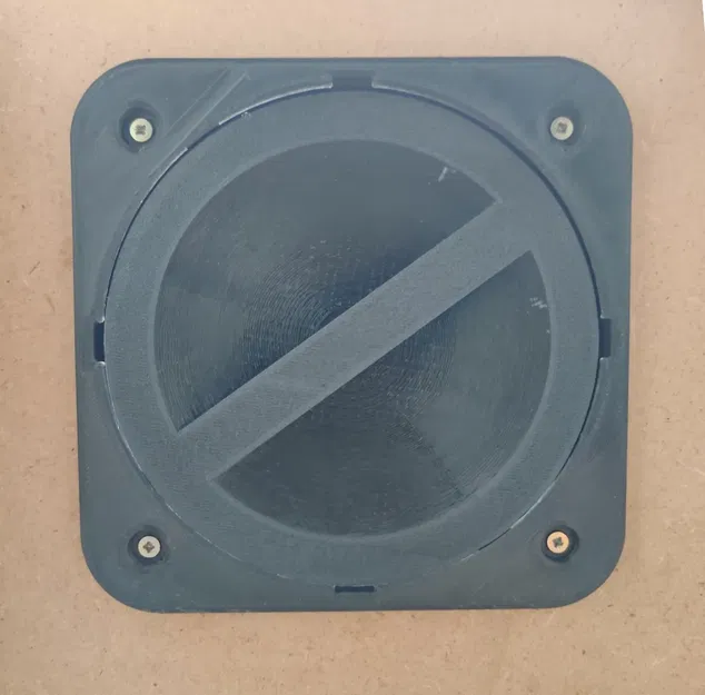 Nắp ống khóa xoay cho ống thông gió máy sấy - Image 1