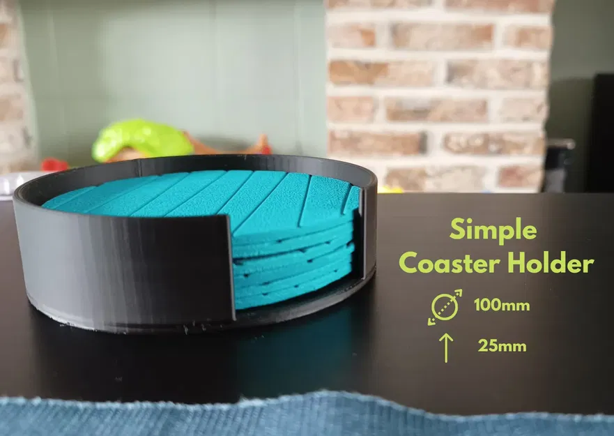 Giá đỡ lót ly 100mm cho không gian sống - Image 1