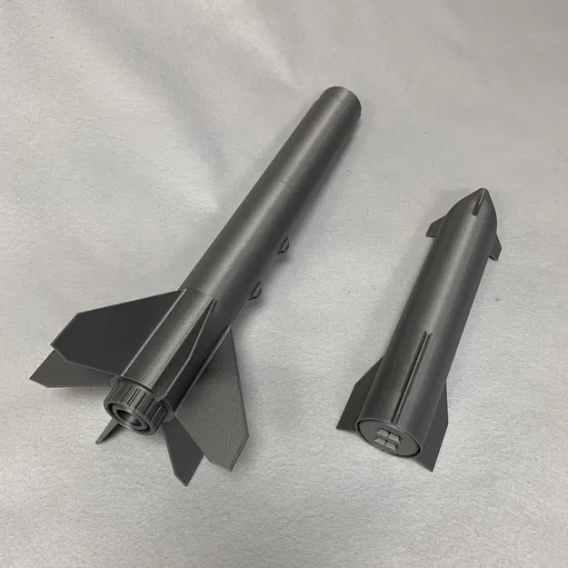 Tên lửa mô hình phong cách Starship v2 - Image 8