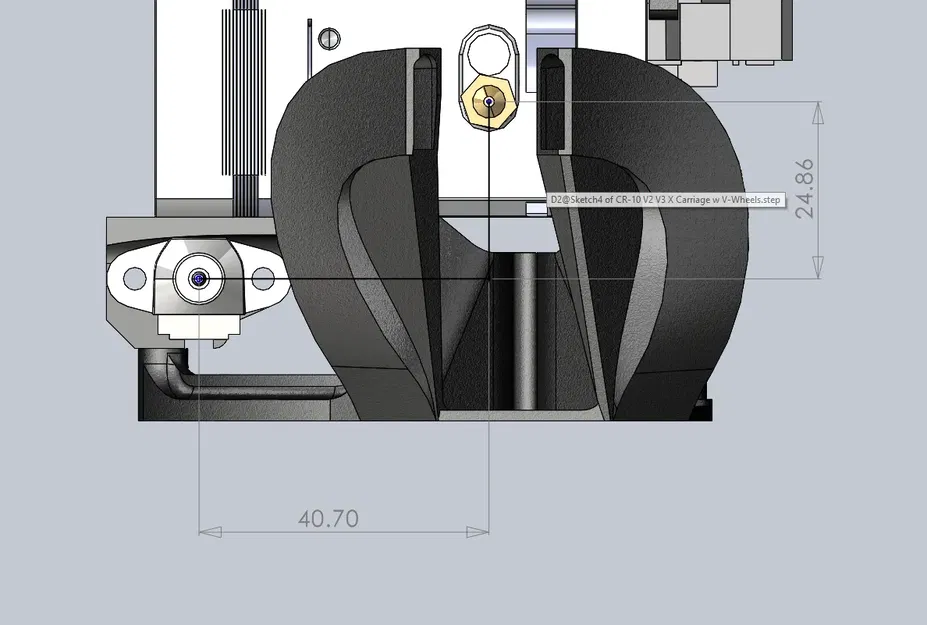 Giá đỡ Biqu H2 V2S Lite và cảm biến filament cho CR10 V2/V3 - Image 3