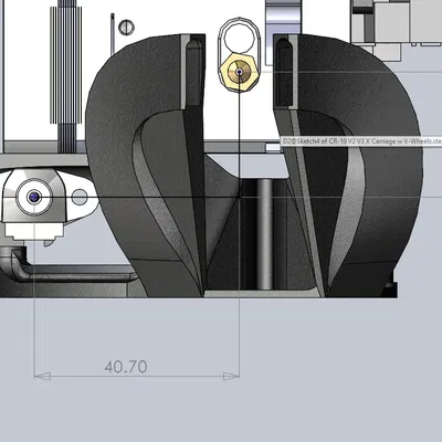 Giá đỡ Biqu H2 V2S Lite và cảm biến filament cho CR10 V2/V3