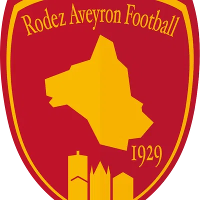 Biểu tượng Logo RAF của CLB Bóng đá Rodez, Pháp