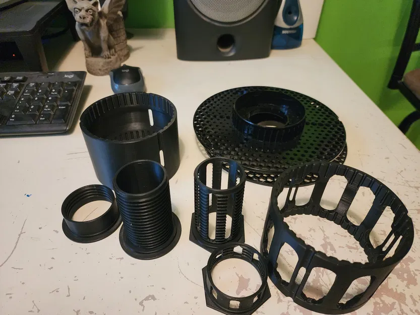 Bộ chuyển đổi Masterspool Prusament không cần keo, chất liệu tối thiểu có thể in hoàn toàn. - Image 2