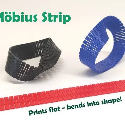 Dải Mobius in được - Cơ chế gắn kết đơn giản
