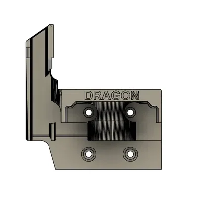 Giá đỡ nóng Apogee cho đầu in Phaetus Dragon và ray MGN12H