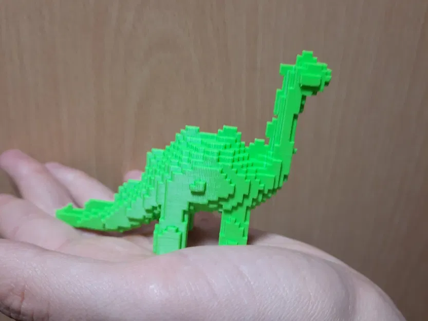 Khối hình khủng long cổ dài dễ thương - Image 5