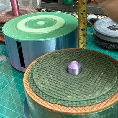 Hộp đựng đĩa cắt lưỡi mài 4 inch cao 2 inch