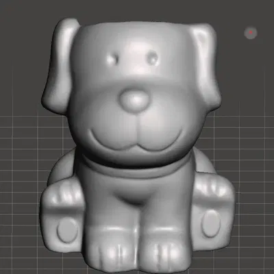 Chậu cây hình chó dễ thương với 2 biến thể khác nhau