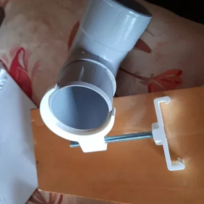 Bộ giá đỡ và kẹp cho máng nước nhựa nhỏ 50mm và 65mm