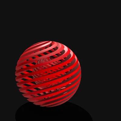 Quả cầu xoắn ốc khó in cho máy in 3D