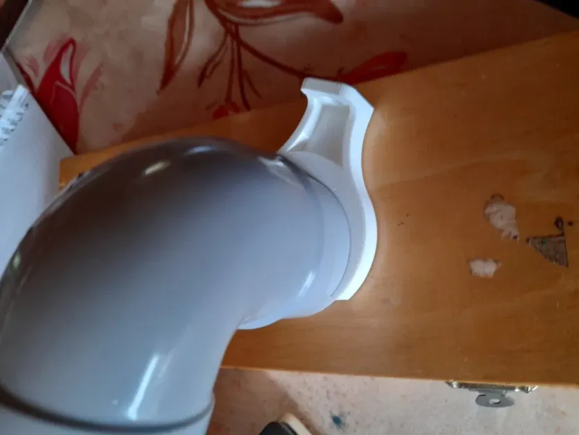 Bộ giá đỡ và kẹp cho máng nước nhựa nhỏ 50mm và 65mm - Image 3