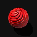 Quả cầu xoắn ốc khó in cho máy in 3D - Thumbnail 2