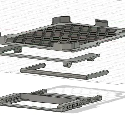 Bảng điều khiển đầu gối điều chỉnh cho iPad Mini 6 của phi...