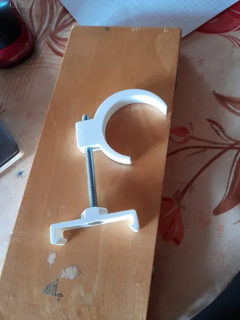 Bộ giá đỡ và kẹp cho máng nước nhựa nhỏ 50mm và 65mm - Image 8