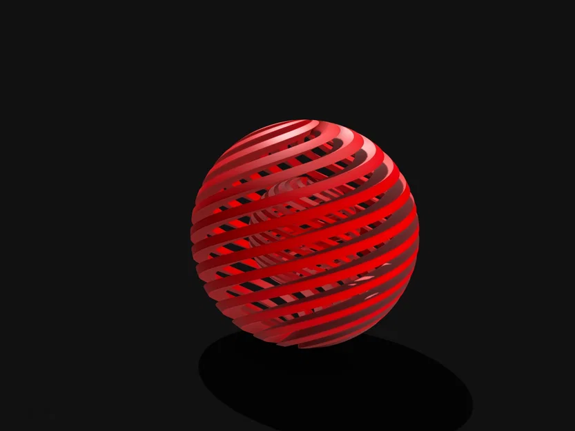 Quả cầu xoắn ốc khó in cho máy in 3D - Image 3